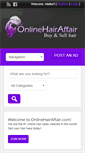 Mobile Screenshot of onlinehairaffair.com
